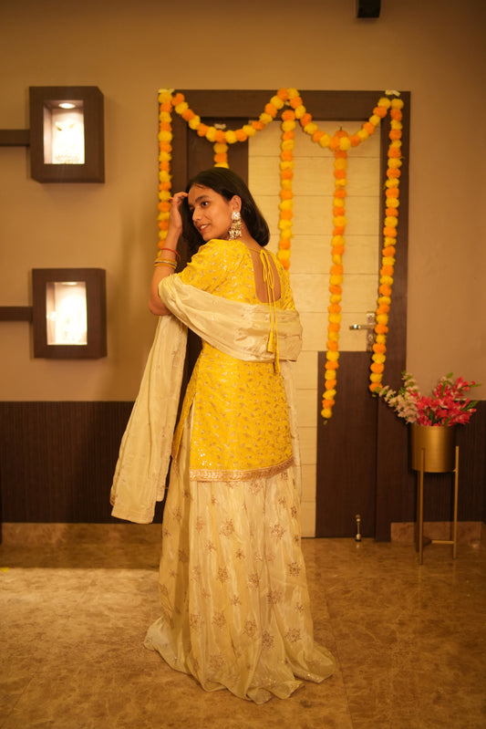 Sunehree Sharara Set