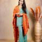 Neel Kamini Zard Patakha Suit Set