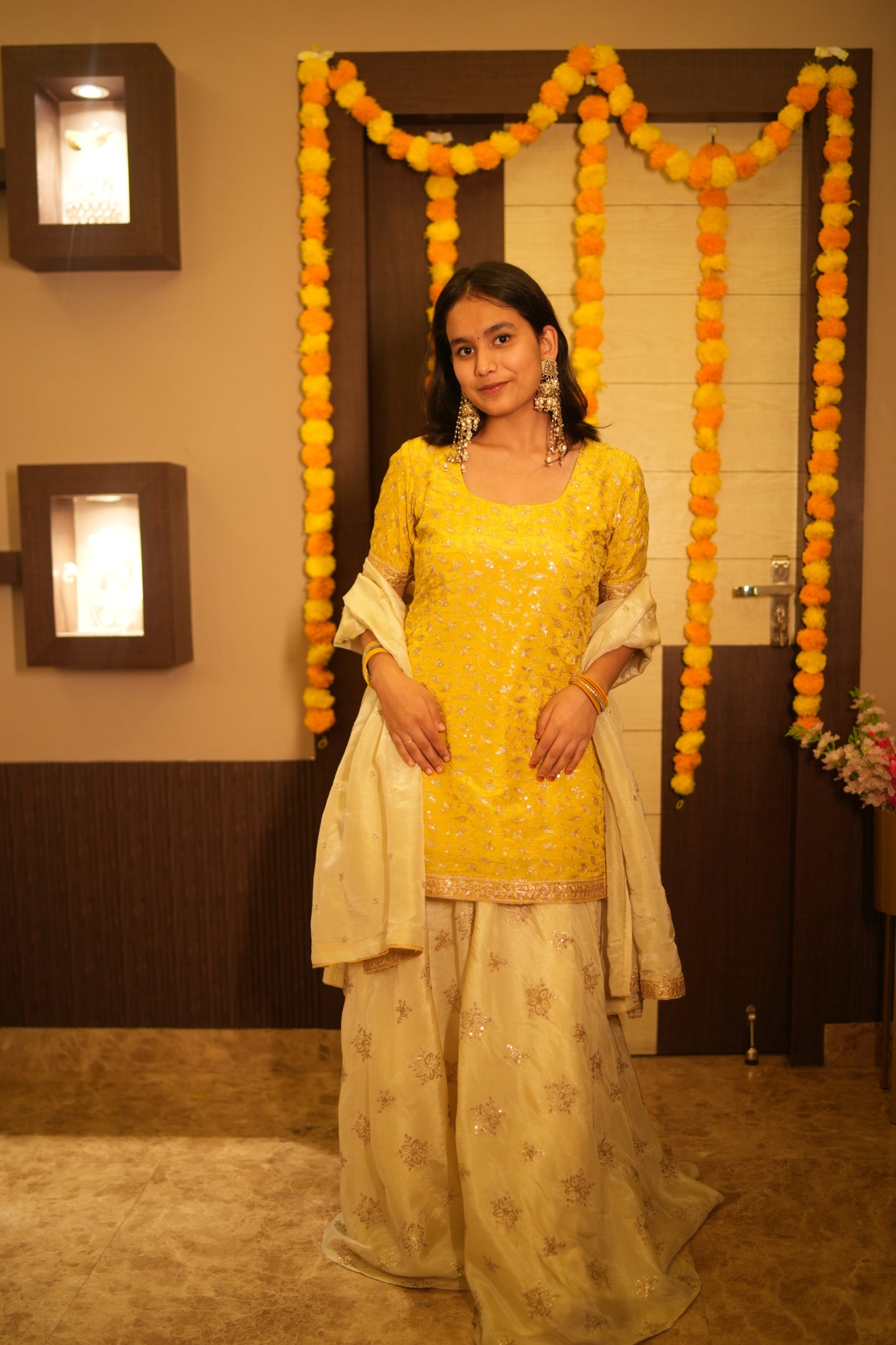 Sunehree Sharara Set