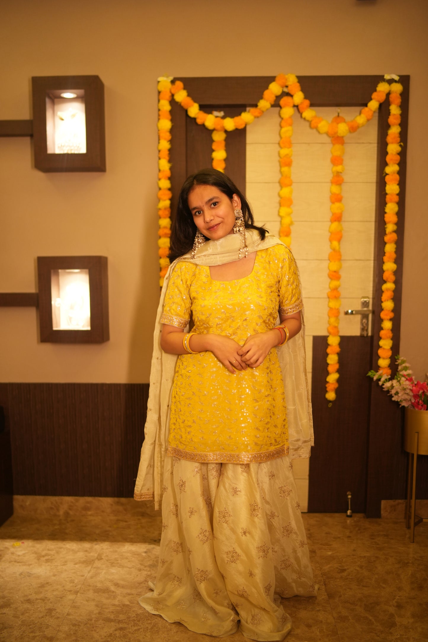 Sunehree Sharara Set