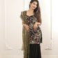 Kaala Noor Embroidered Crepe Sharara Set